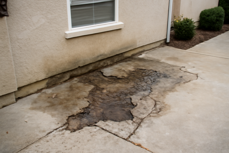 Concrete Water Damage Restoration