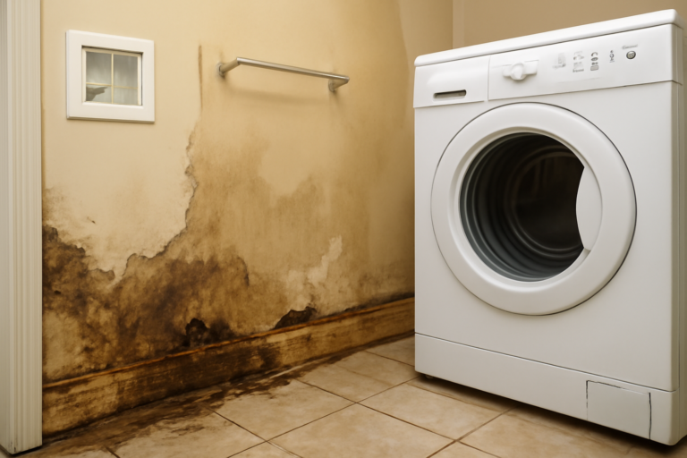 Laundry Room Water Damage Restoration