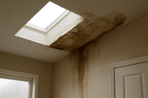 Skylight Leak Water Removal